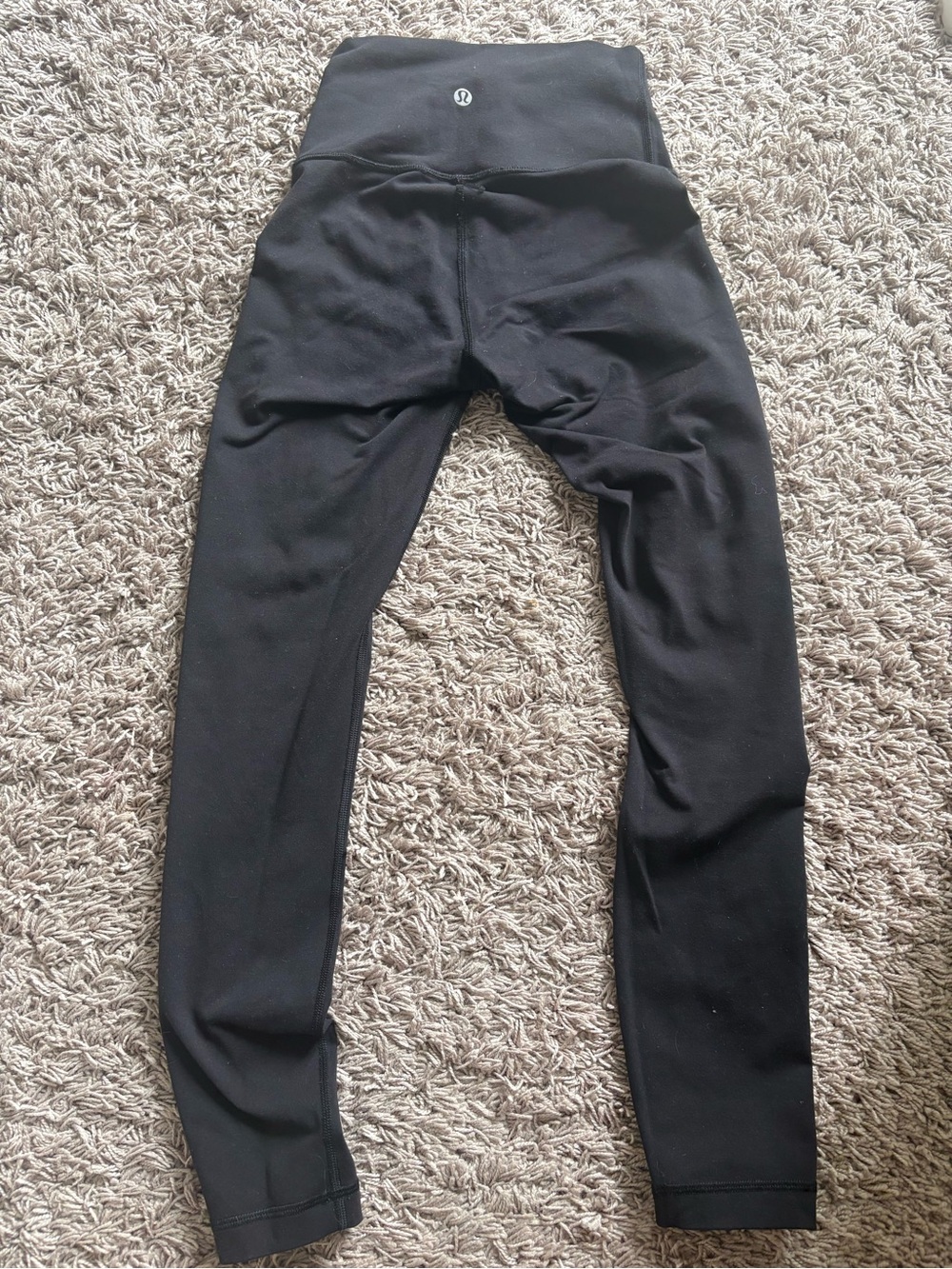 lululemon athletica High-Rise Leggings - black SIZE 2 - Picture 4 of 4